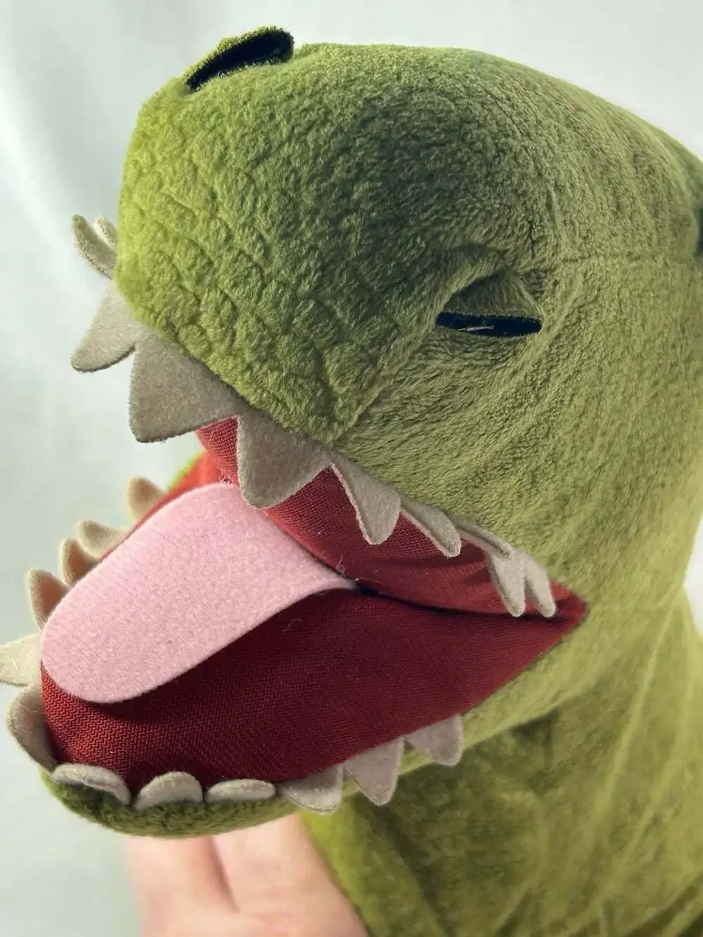 Ikea Jattelik Dinosaur Tyrannosaurus Plush Green T Rex Stuffed Animal